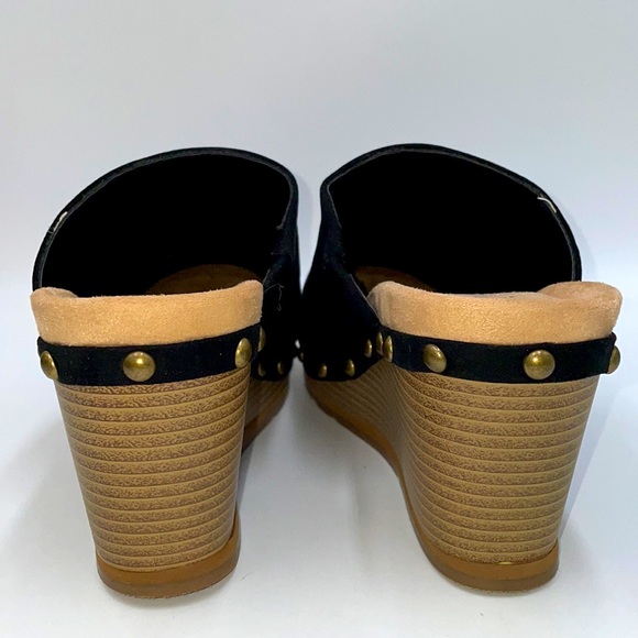 Tony Little Cheeks Black Studded Clogs - Picture 4 of 10